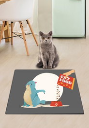 Conceptum Alfombrilla para gatos Multicolor 40 x 60 cm